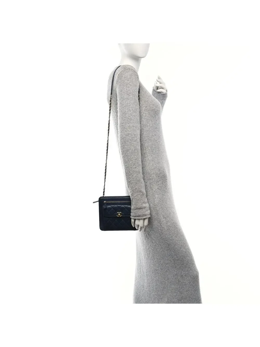 Chanel Lambskin Quilted Square Front #321903C19B